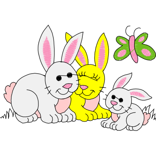 Domestic Rabbit Easter Domestic Rabbit Easter