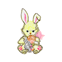 Domestic Rabbit Easter