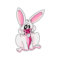 Domestic Rabbit Easter