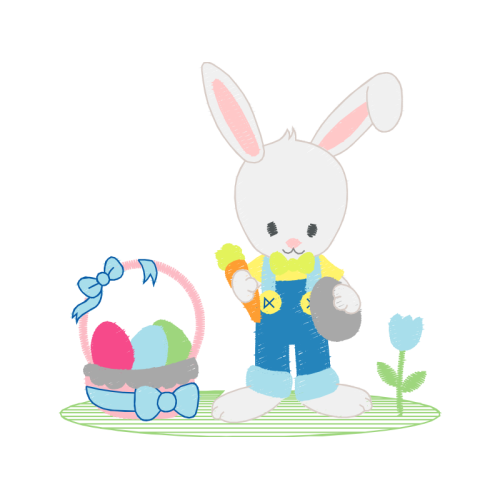 Domestic Rabbit Easter Domestic Rabbit Easter