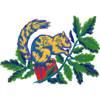 Fox Squirrel Easter Fox Squirrel Easter