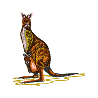 Red Kangaroo Easter