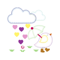 Clock Valentine Clock Valentine