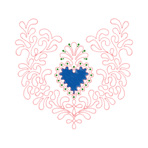 Doily Valentine Doily Valentine