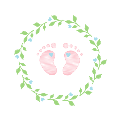 Footprint Valentine Footprint Valentine