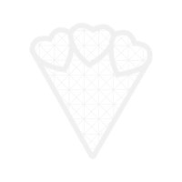 Glass Valentine Glass Valentine