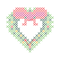 Halftone Valentine