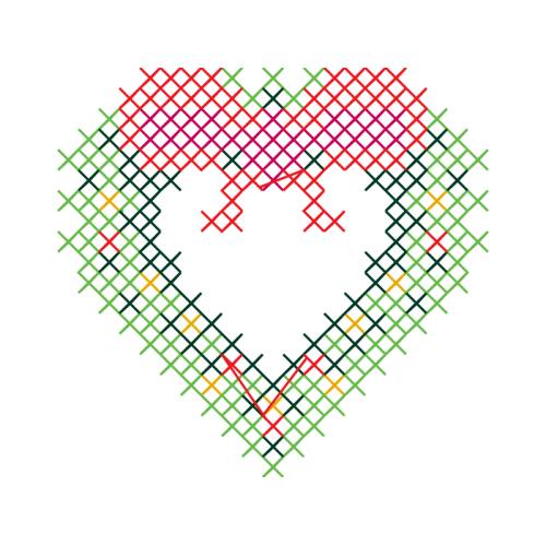 Halftone Valentine