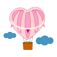 Hot Air Balloon Valentine