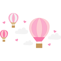 Hot Air Balloon Valentine