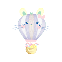 Hot Air Balloon Valentine
