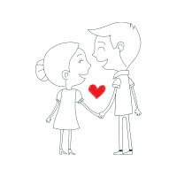 Line Art Valentine Line Art Valentine