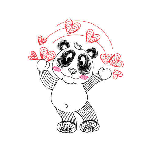 Line Art Valentine Line Art Valentine