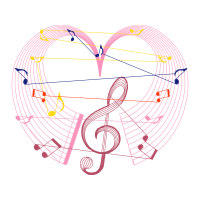 Musical Note Valentine Musical Note Valentine