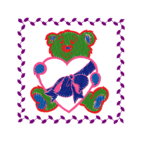 Napkin Valentine Napkin Valentine