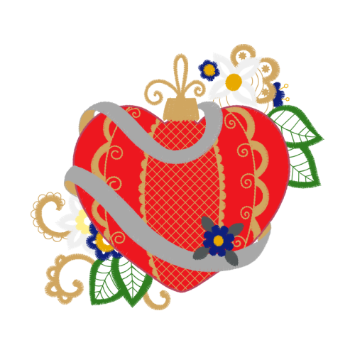 Needlework Valentine Needlework Valentine