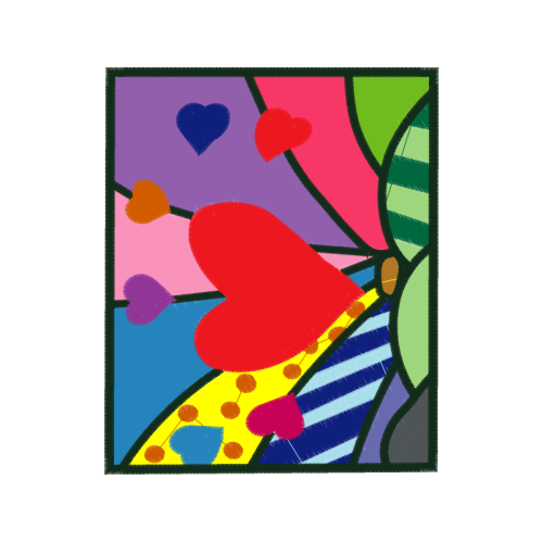 Postage Stamp Valentine Postage Stamp Valentine