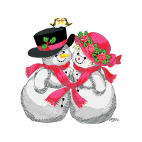 Snowman Valentine