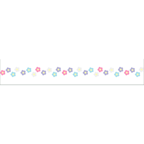 Barrinha Decorativa Flores Sa 16X26 Other