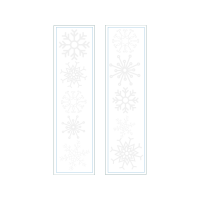 Snowflake Border X 2 6X10 Other Snowflake Border X 2 6X10 Other