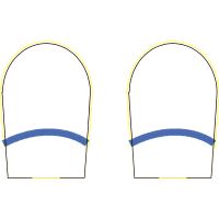 Vaquinha E Boizinho Patinhas 14X14 Mc Other