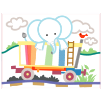 African Elephants Patches