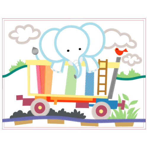 African Elephants Patches African Elephants Patches