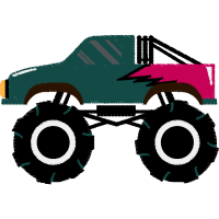 Monster Truck Patches