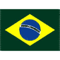 Flag Of Brazil Patches