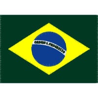 Flag Of Brazil Patches Flag Of Brazil Patches