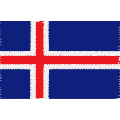 Flag Of Iceland Patches Flag Of Iceland Patches