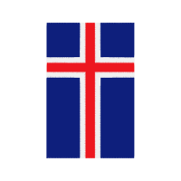 Flag Of Iceland Patches Flag Of Iceland Patches