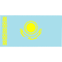 Flag Of Kazakhstan Patches Flag Of Kazakhstan Patches
