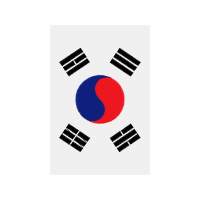 Flag Of South Korea Patches Flag Of South Korea Patches