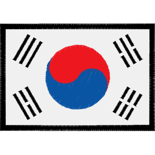 South Korea Patches South Korea Patches