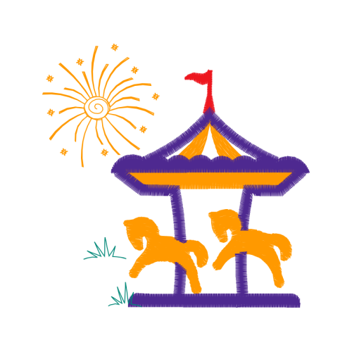 Child Carousel People Child Carousel People