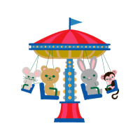 Child Carousel People