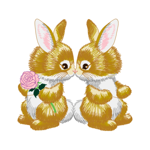 Domestic Rabbit People Domestic Rabbit People