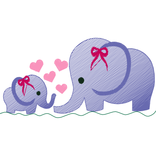 African Elephants Wedding African Elephants Wedding