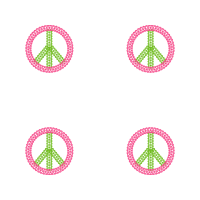 Peace Symbols Wedding