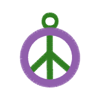 Peace Symbols Wedding