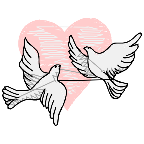 Stock Dove Wedding Stock Dove Wedding