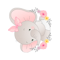 African Elephants Wedding