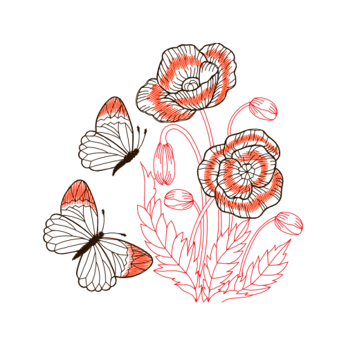 Black Veined White Wedding Black Veined White Wedding