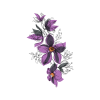 Leather Flower Wedding