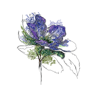 Leather Flower Wedding