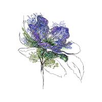 Leather Flower Wedding