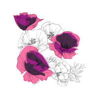 Oriental Poppy Wedding